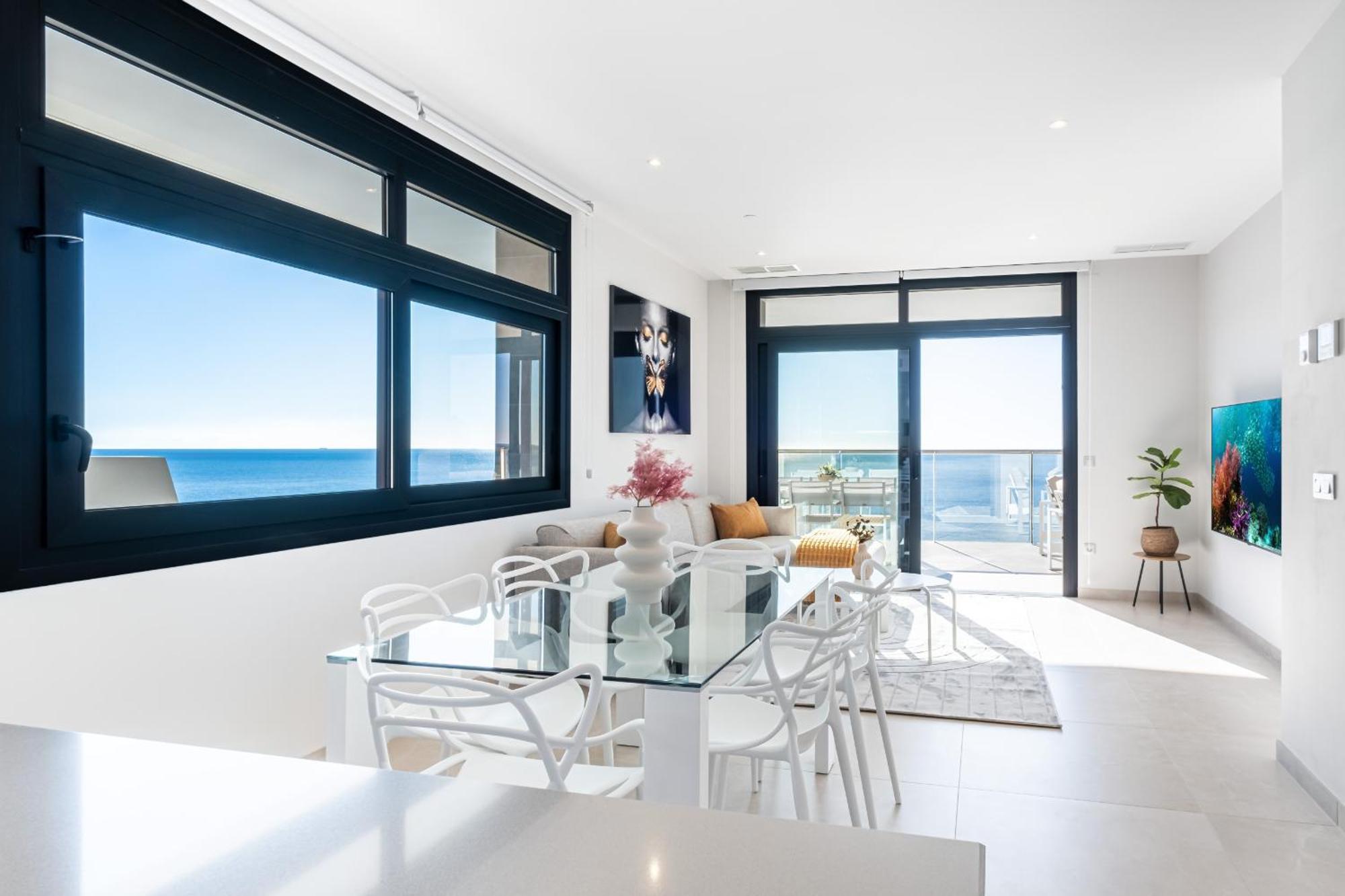 Sunset Cliffs Deluxe Apartment 6133 Poniente Beach Benidorm Ngoại thất bức ảnh