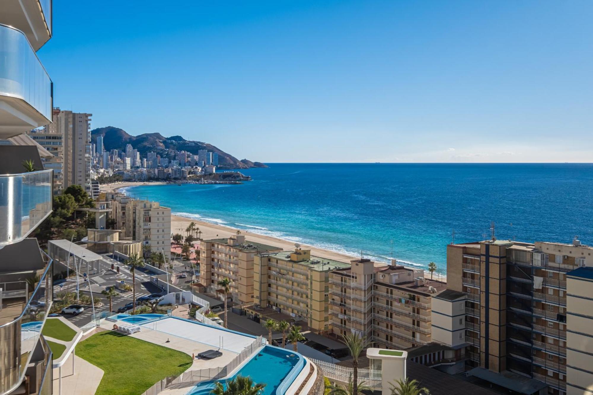 Sunset Cliffs Deluxe Apartment 6133 Poniente Beach Benidorm Ngoại thất bức ảnh